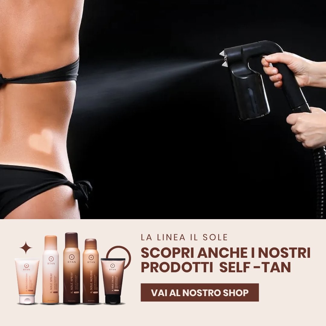 Abbronzatura spray a domicilio a Milano